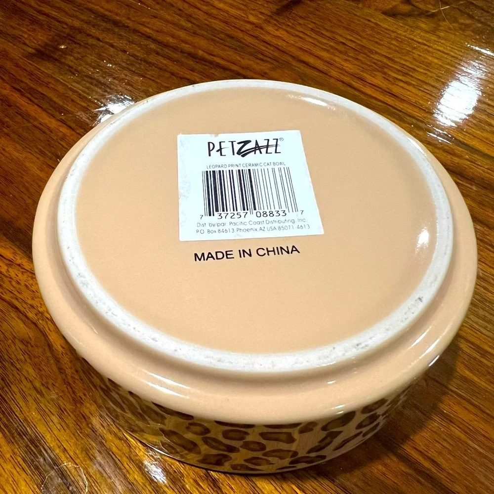 Petzazz. Leopard Cat/Dog/Human 😹 bowl 🥣 . Use it as you like 😻